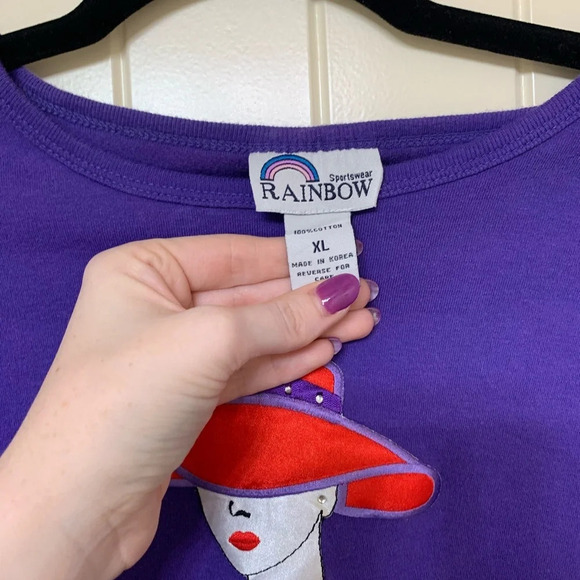 Vintage Embroidered Tee - Picture 4 of 6